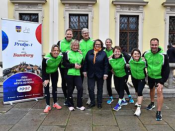 Starke Städtepartnerschaft: Bamberger Laufteam zu Gast in Prag