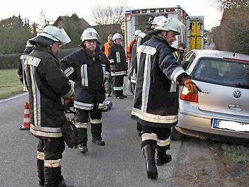 Die Fahrerin wurde an der Unfallstelle versorgt. Das Auto wurde unbeschädigt aus dem Graben gezogen.