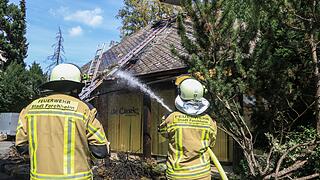 Dachstuhlbrand in Forchheim: Bunsenbrenner vermutlich der Grund