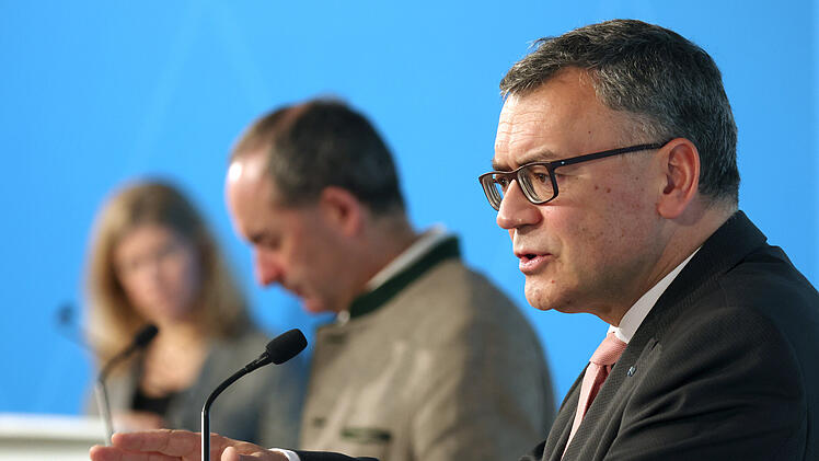 Erste Sitzung des neuen bayerischen Kabinetts
