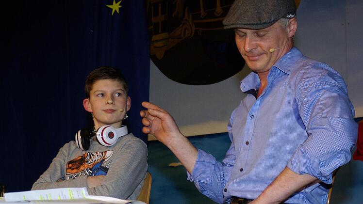 Bunter Faschingsabend in Fuchsstadt.Winfried Ehling