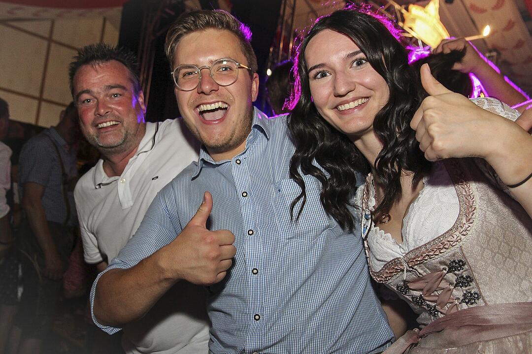 Am Donnerstag spielten die "Stoapfälzer Spitzbuam".