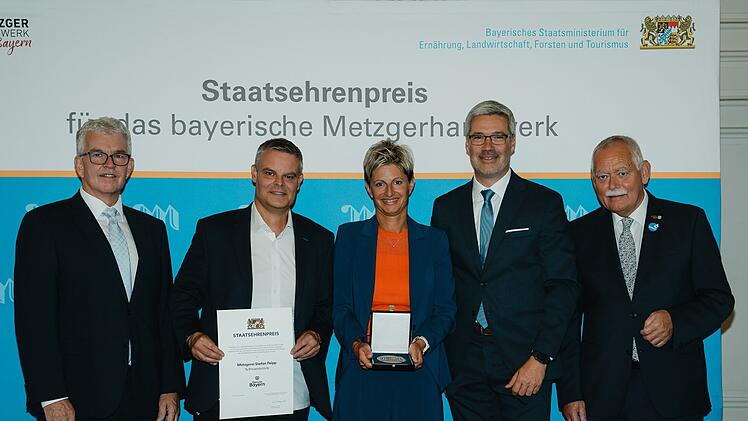 Bayerischer Staatsehrenpreis f&uuml;r drei fr&auml;nkische Metzgereien