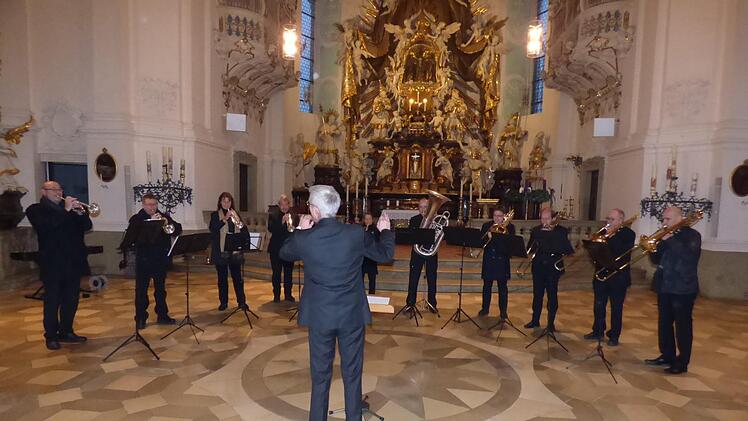 Das Blechbläserensemble Hundshaupten Foto: Thomas Weichert