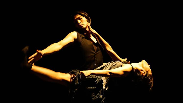 Takashi Yamamoto und Chi-Lin Chan  in intensiver Fantasie.Henning Rosenbusch