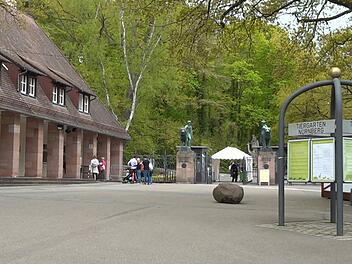 Tiergarten Nürnberg: Eingangsbereich des Zoos