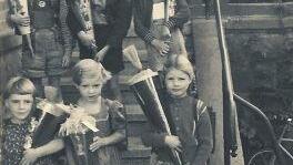 Schulanfänger aus dem Jahr 1956.  Foto: Erika Hänlein