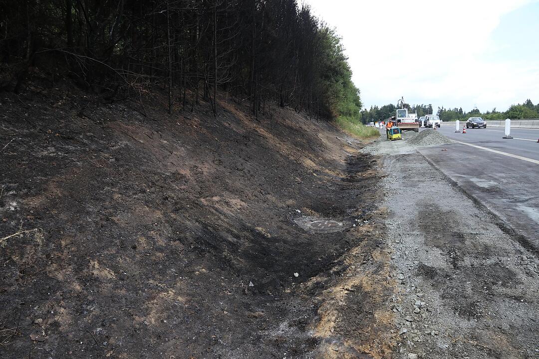 Busunglück auf der A9: Die Unfallstelle am Tag nach der Katastrophe