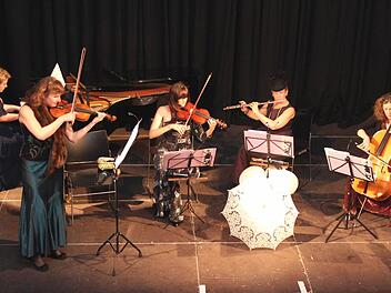 Das Damensalonorchester "Bella Donna" verbindet Literarisches und Musikalisches mit tierischem Humor. Fotos: Johanna Blum