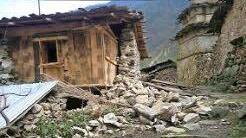 Beschädigte Häuser