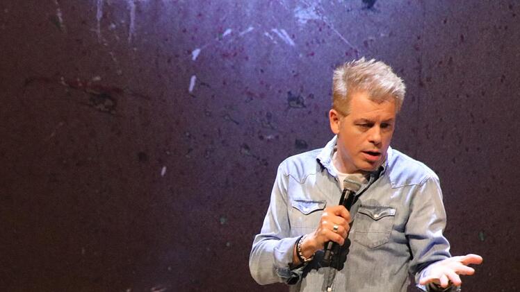 Michael Mittermeier in Bad Kissingen. Foto: Ralf Ruppert