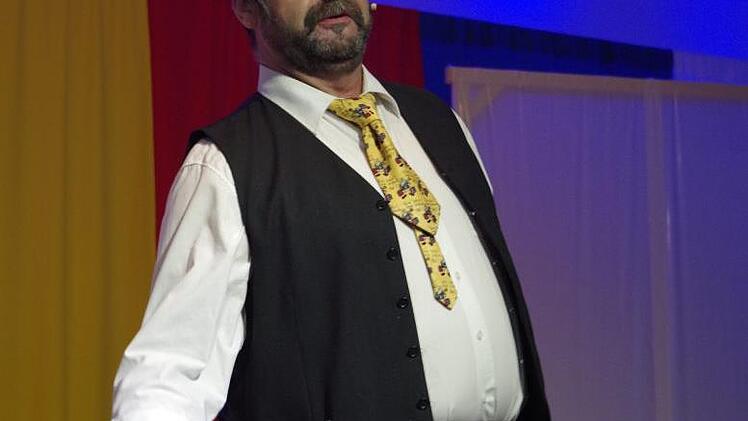 Hans-Dieter Kropp in der Bütt