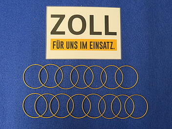 A3 im Nürnberger Land: Zoll findet Goldschmuck im Wert von über 10.000 Euro
