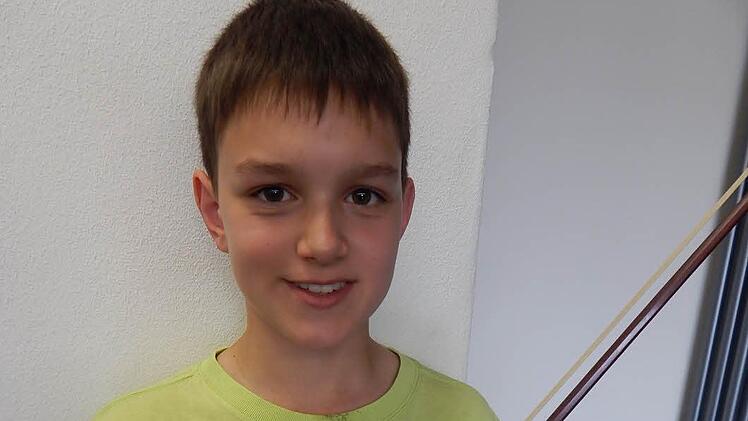 Jesko Fröhlich war stolz, alleine spielen zu dürfen. Foto: Mona-Lisa Eigenfeld