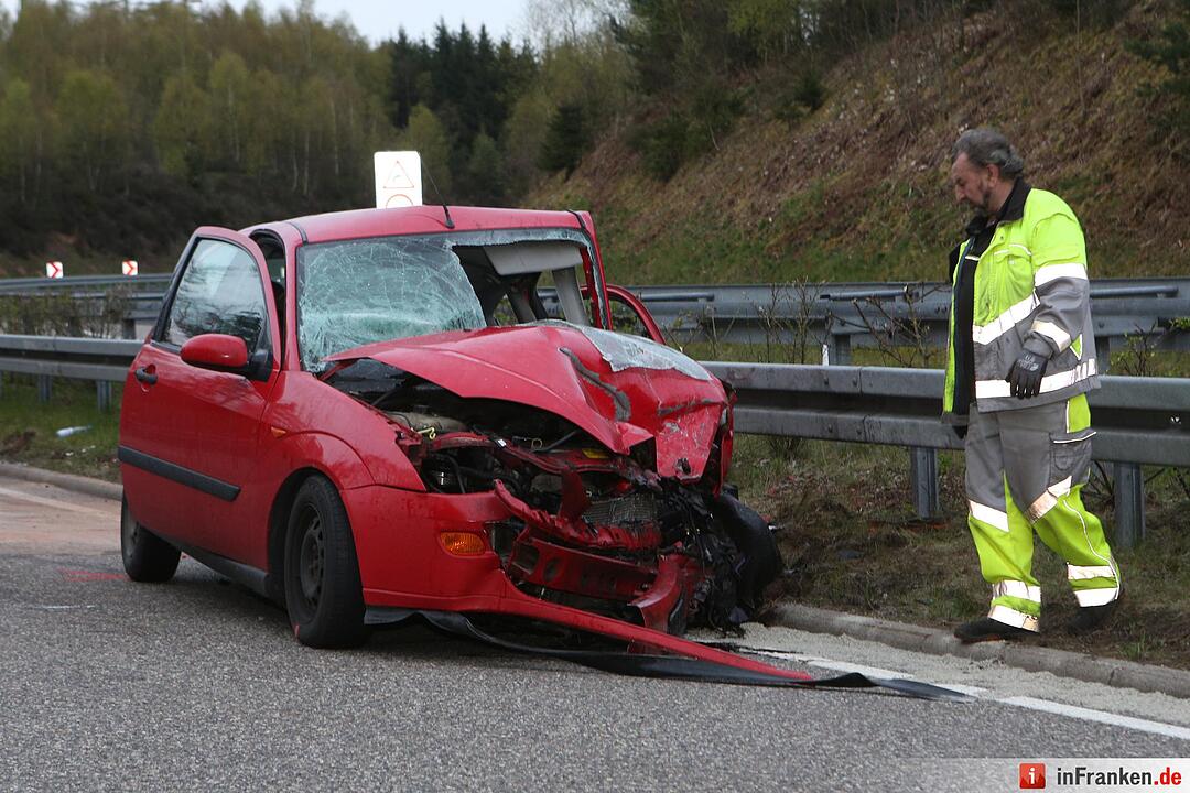 Geisterfahrer-Unfall auf der A73
