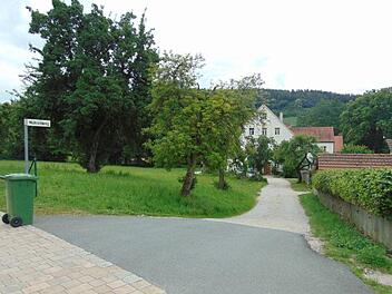 Der Mühlenweg in Weißenohe Foto: Petra Malbrich