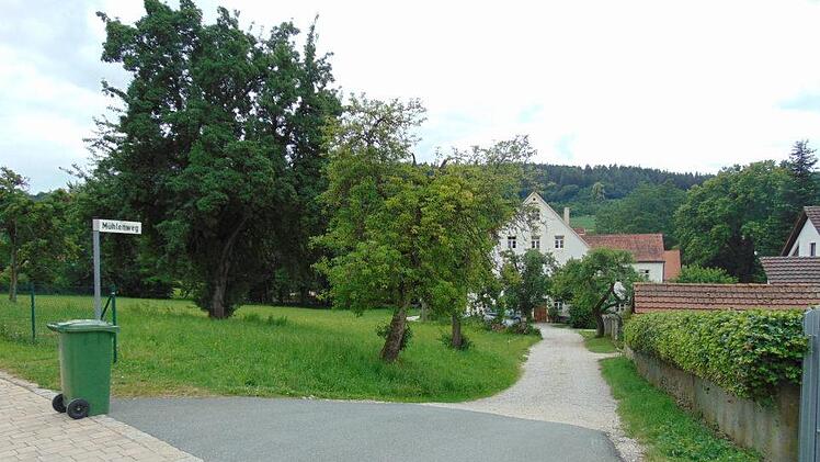 Der Mühlenweg in Weißenohe Foto: Petra Malbrich