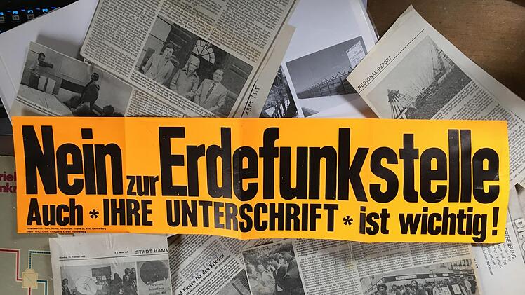 Anlass für Proteste gab es in den 1980ern auch im Landkreis Bad Kissingen: von der Erdfunkstelle in Fuchsstadt über die Militärstandorte Hammelburg und Wildflecken bis zur Friedensinitiative Bad Kissingen. Foto: Ralf Ruppert