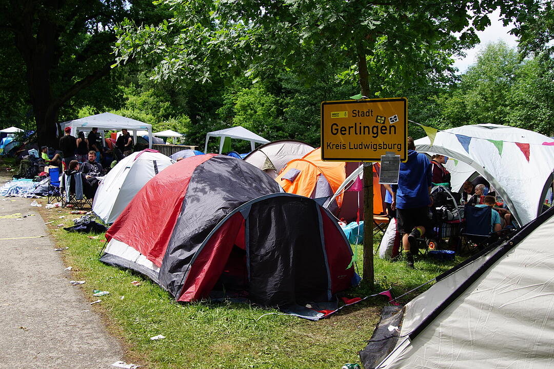 Drei Tage Zeltplatz bei Rock im Park
