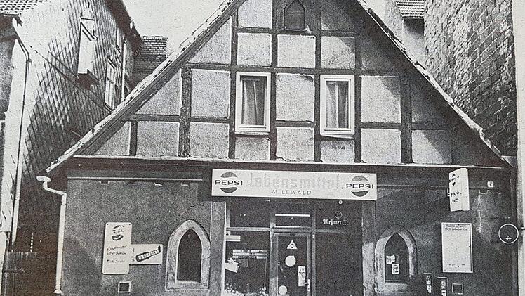 Ehemaliger Lebensmittelladen Lewald in CoburgFoto: CT-Archiv