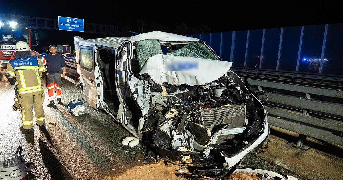 Unfall auf Autobahn in Franken: Acht Verletzte und 100.000 Euro Schaden