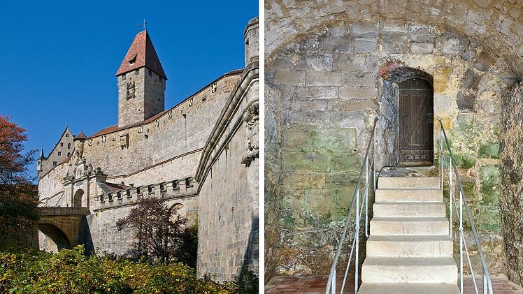 Veste Coburg: Altes Burgtor entdeckt - Rundgang zeigt besondere Orte