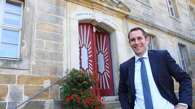 Martin Bernreuther will den Ortskern von Thurnau stärken. Foto: Jürgen Gärtner