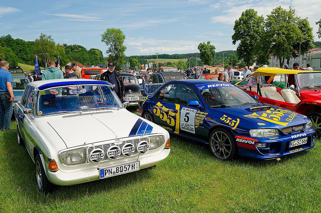 Es gab viele Oldtimer zu bestaunen!