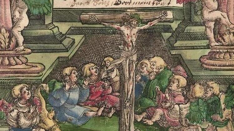Diese Darstellung aus dem Alten Testament Martin Luthers haben die Mitarbeiter der Landesbibliothek ausgesucht. Repro: Landesbibliothek Coburg