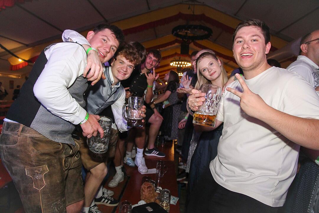 Endlich wieder Weinfest in Abtswind.