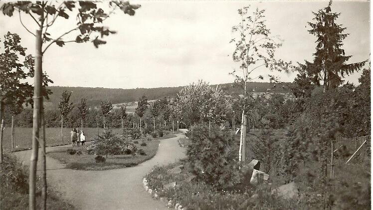 Eberns Anlagenring in seinen frühen Jahren Fotos: Archiv Steffen Schanz