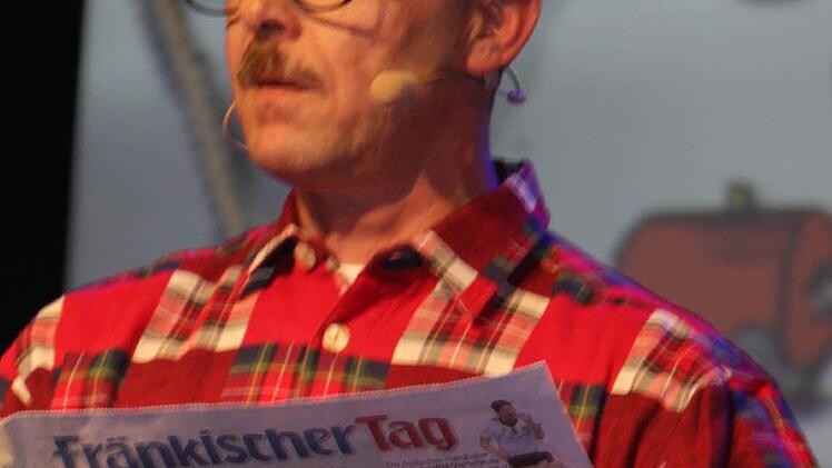 Premiere hatte Kai Baumstark in der Bütt.