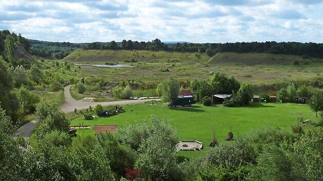 Das Gel&auml;nde der Umweltstation Lias-Grube  Foto: Nicole Diller