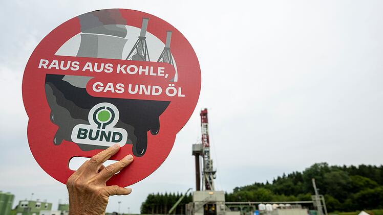 Demonstration gegen Gasbohrung