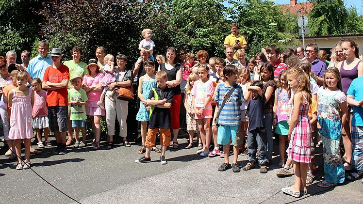 Beim "Tag der offenen Tür". Foto: privat