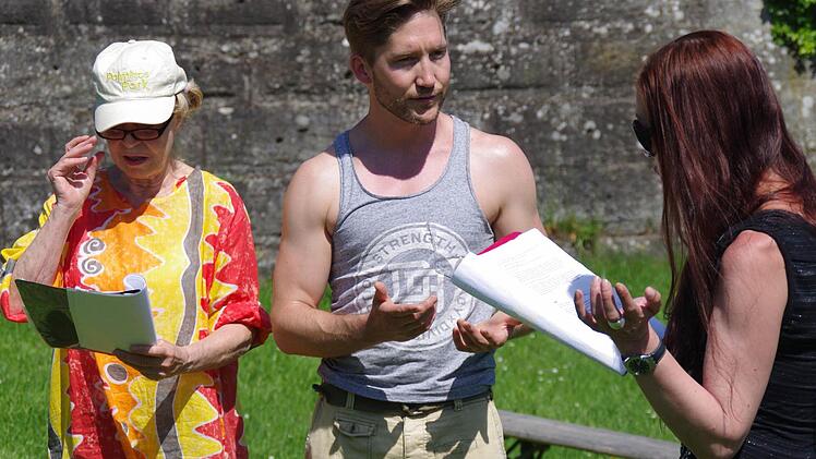 Impressionen von den Proben der Rosenberg-Festspiele. Foto: Marco Meißner