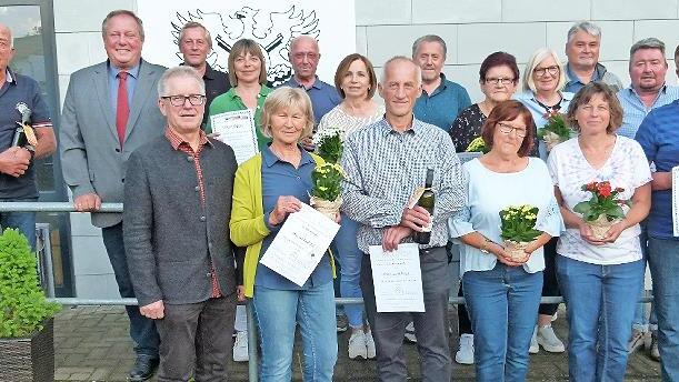 Der Verband Wohneigentum hat treue und verdiente Mitglieder geehrt.