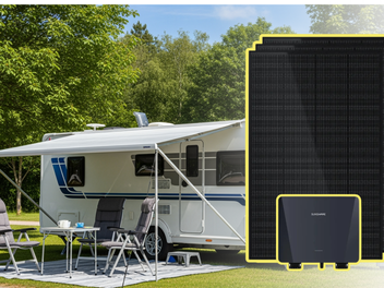 Sunshare-Balkonkraftwerk ab 179 Euro: kompakte Solar-Module f&uuml;r Camping und Balkon