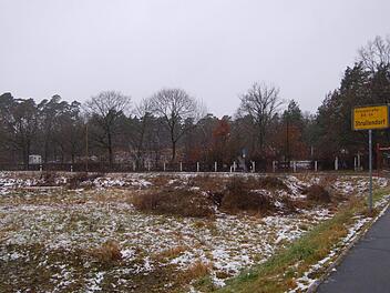 Neues Projekt auf historischer Fläche: Auf der Wiese vor der ehemaligen Walderholungsstätte soll ein Wohngebiet entstehen. Foto: Gemeinde Strullendorf