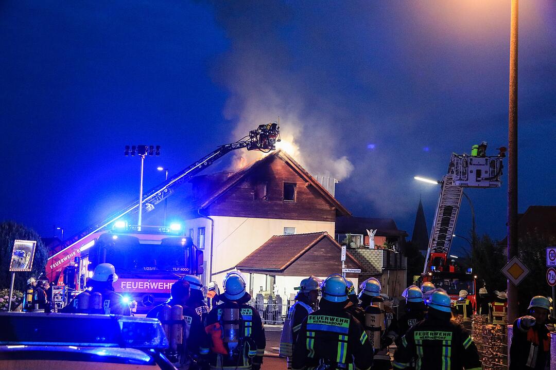 Brand in Frensdorf
