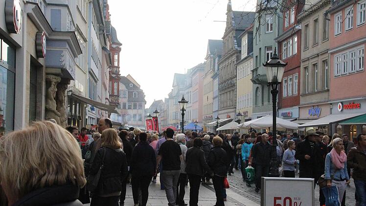 Gut was los in der Spitalgasse. Foto: Simone Bastian