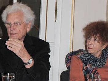 Tankred Dorst und Ursula Ehler zu Gast im Landestheater Coburg. Fotos: Carolin Herrmann