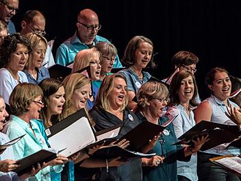Der Chor "Unerhört" Foto: Jochen Berger