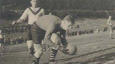 Auf dem Sportplatz des SV Steinwiesen wurde in der Saison 1946/47 um Punkte in der II. Liga Süd gespielt. Foto: Archiv