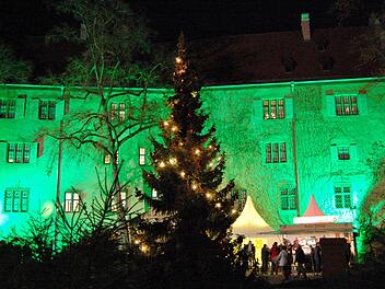 Dieses Jahr soll das Schloss mit noch mehr Fackeln und Lichtern ausgeleuchtet werden.  Foto: Thomas Mäuser