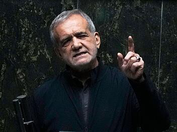 Irans Pr&auml;sident Peseschkian