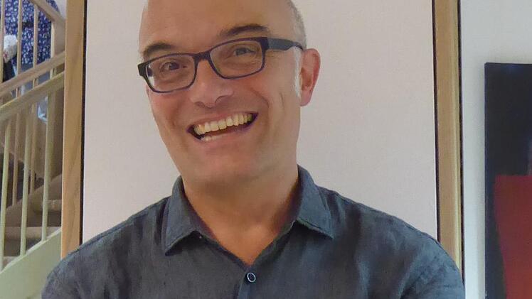Stefan Andritschke ist Vorstandsmitglied des Eberner Heimatmuseums und fleißiger Helfer bei Ausstellungen in der Xaver-Mayr-Galerie.S. Meißner