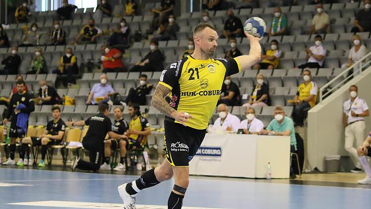 Florian Billek hatte gegen seinen Ex-Klub Balingen-Weilstetten zunächst Anlaufschwierigkeiten, überzeugte aber letztlich mit neun Treffern.