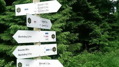 Sehr gut ausgeschildert sind die idyllischen Wanderpfade rund um Wartenfels. Foto: Klaus-Peter Wulf