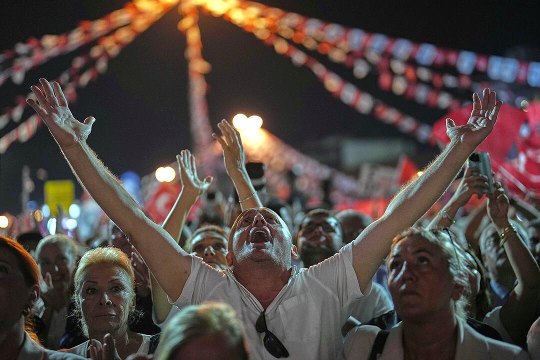 Türkei - Kundgebung der CHP
